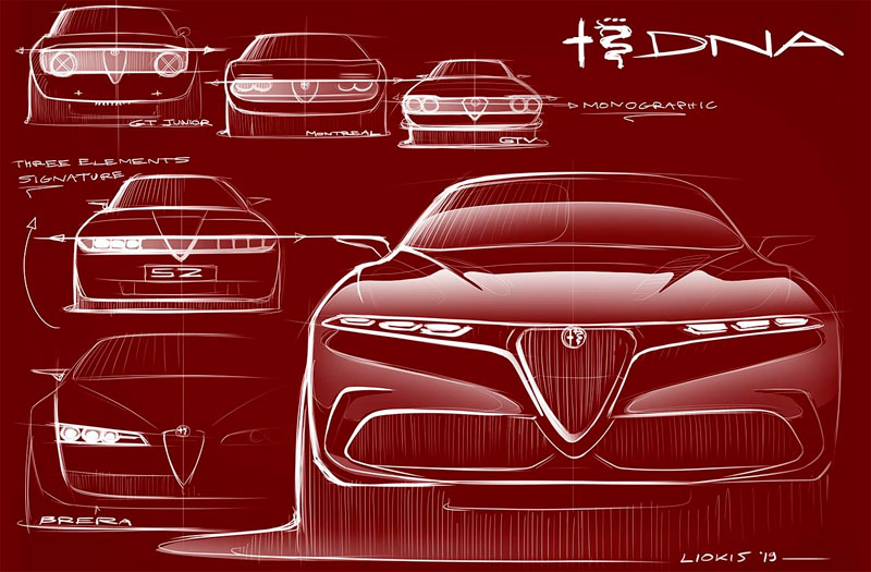 Alfa Romeo Tonale sketch