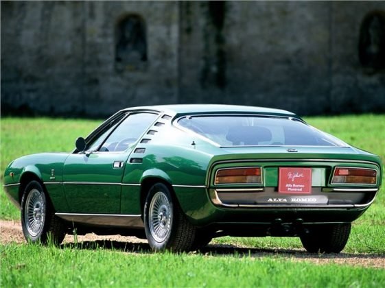 Alfa Romeo Montreal 1970 back side