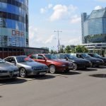 Часть Alfa Romeo возле библиотеки