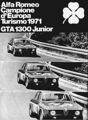 Alfa Romeo GTA 1300 Junior poster 1970